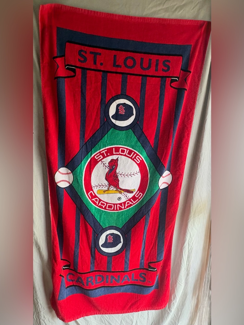 Genuine Merchandise - St. Louis Cardinals Beach Towel